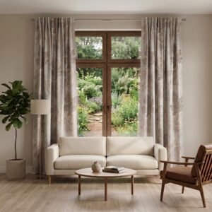 Linen-Touch Waterproof Blackout Curtains